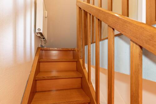 Der Zugang ins Obergeschoss - 