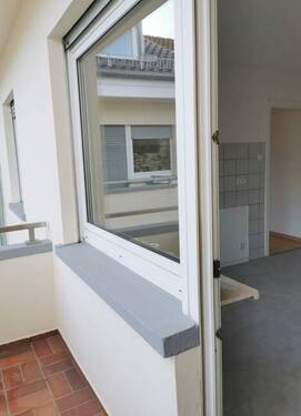 Zugang vom Balkon zur Küche - 