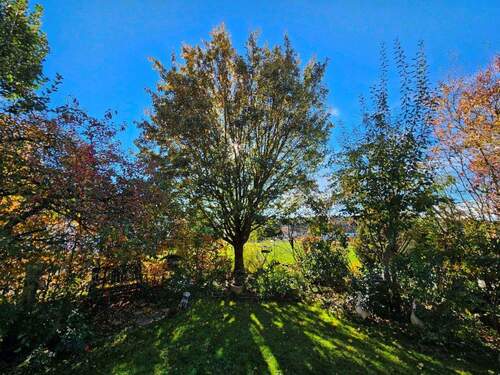 Garten - Doppelhaushälfte mit 149,40 m² in Röhrmoos zum Kaufen