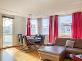Wohnzimmer - Etagenwohnung mit 105,00 m² in München zum Kaufen