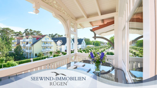 Strandstraßen-Hammer! 3-Raum-Apartment mit Balkon im schönen Ostseebad Baabe auf der Insel Rügen - Strandstraßen-Hammer! 3-Raum-Apartment mit Balkon im schönen Ostseebad Baabe auf der Insel Rügen