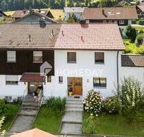 Familienfreundliches Reihenendhaus mit Südwestterrasse, Bergblick & großem Garten - Brannenburg