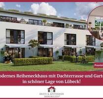 Modernes Reiheneckhaus mit Dachterrasse und Garten in schöner Lage von Lübeck!