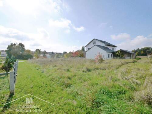 Blick Richtung Süd - Grundstück in Kipfenberg