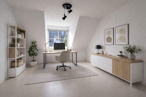 Arbeitszimmer illustriert - 