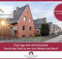 Top Lage mit viel Potenzial: Durch den Park in nur 500 Metern am Meer! - Lübeck / Travemünde