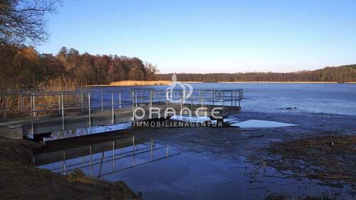 Wockersee bei Sonne und im Schnee - 