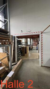 Halle 2 Durchgang zu Halle 3 - 