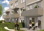 Westseite, Terrassen u. Balkone.jpg - Etagenwohnung mit 83,90 m&sup2; in Fürth zum Kaufen