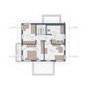 Grundriss Obergeschoss - 