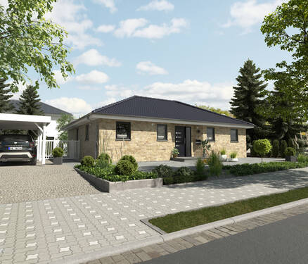 Bungalow-108-Strasse-Klinker-1 - 3 Zimmer Bungalow zum Kaufen in Bielefeld