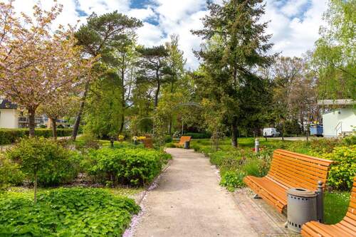 Der gepflegte Kurpark - 