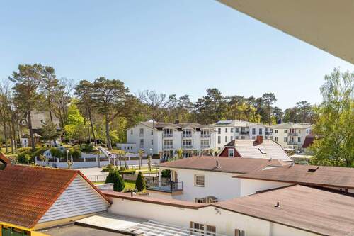 Der Blick auf die Strandstraße - 