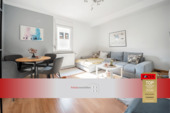 Wohnzimmer - Gepflegte 3-Zimmerwohnung mit Balkon in ruhiger Wohnlage von Weinheim