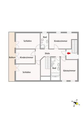 Bauernhaus Neubau DG - 