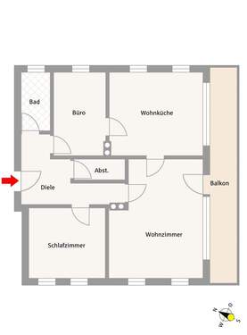 Bauernhaus Altbau DG - 