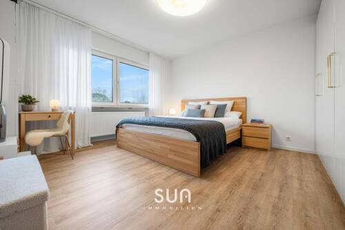 HELLES SCHLAFZIMMER (visualisiert) - 2 Zimmer Etagenwohnung in Pfungstadt