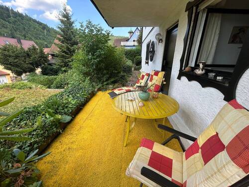 Terrasse im UG - 