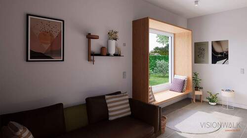 Ansicht Wohnzimmer - Einfamilienhaus mit 172,00 m&sup2; in Bechhofen zum Kaufen