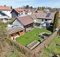 Eine Oase - mitten in der Stadt - 3 - Familienhaus mit weiterer Bebauungsmöglichkeit in Lindenberg