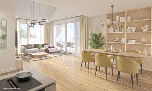 Visualisierung Dachgeschoss - 3 Zimmer Etagenwohnung zum Kaufen in Ravensburg