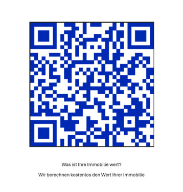 Marktpreiseinschätzung Ihrer Immobilie - 