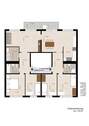 Grundriss - 5 Zimmer Etagenwohnung in Dessau-Roßlau