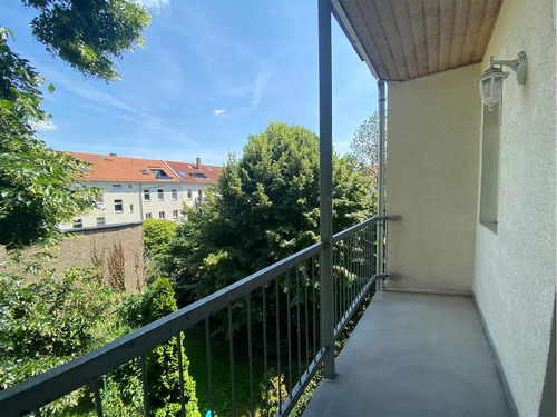 Balkon Vergleichswohnung - Etagenwohnung mit 67,00 m&sup2; in Leipzig zum Kaufen