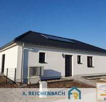 Erstbezug! Wohnen am Mühlfeldsee - Einfamilienhaus im Bungalowstil in Löbnitz zu vermieten!