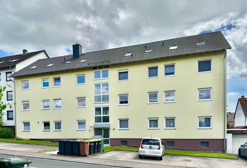Vorderansicht 1 - 3 Zimmer Etagenwohnung zum Kaufen in Fuldabrück