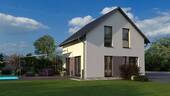 Ansicht Garten - Einfamilienhaus mit 106,70 m² in Mainz zum Kaufen