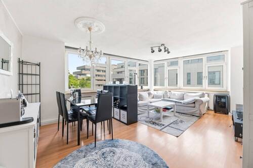 Wohn_Essbereich - Ansicht 1 - Etagenwohnung mit 89,00 m&sup2; in Stuttgart zum Kaufen