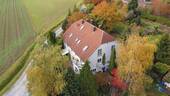 Lufbild - 9 Zimmer Mehrfamilienhaus, Wohnhaus in Bischbrunn