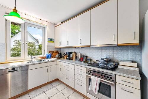 Küche - Terrassenwohnung mit 94,00 m&sup2; in Hamburg zum Kaufen