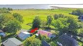 Luftbild mit Südostblick - 3 Zimmer Bungalow zum Kaufen in Wieck a. Darß