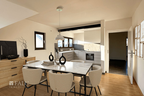 Wohnbeispiel - Esszimmer und Küche - 