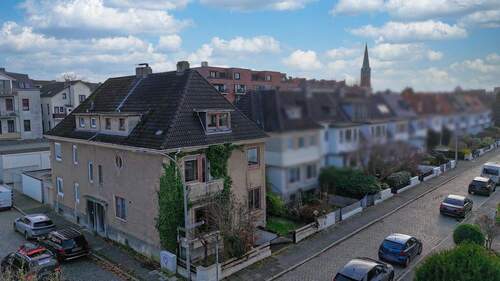 Straßenansicht - Mehrfamilienhaus mit historischem Charme in Bremerhaven-Geestemünde