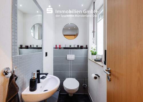 Gäste WC - Reihenmittelhaus mit 112,00 m&sup2; in Münster zum Kaufen
