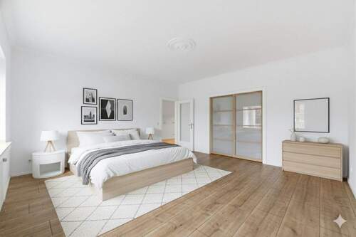Visualisierung - Schlafzimmer 3 - Etagenwohnung mit 125,00 m&sup2; in Köln zum Kaufen