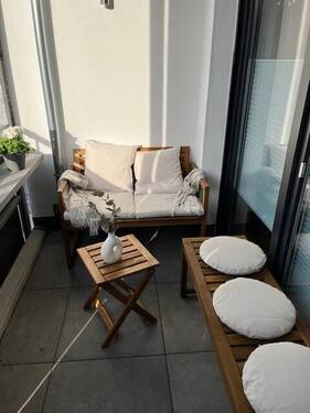 Balkon 1.jpg - 2 Zimmer Etagenwohnung zur Miete in Bergisch Gladbach