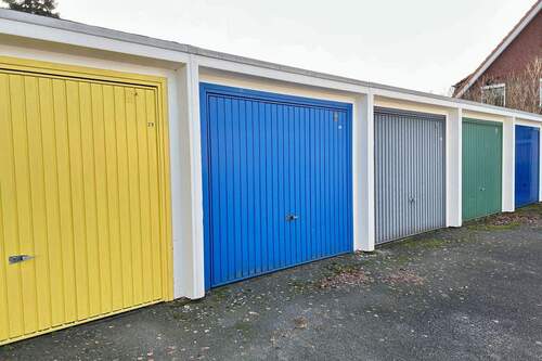 Garage (blaues Tor) - 