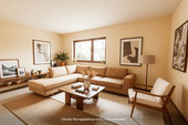 Wohnzimmer visualisiert - 4 Zimmer Reihenendhaus zum Kaufen in Denkendorf