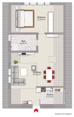Wohnung 2 - 