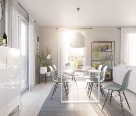 Bungalow-92-Esszimmer-2.jpg - Bungalow mit 91,00 m&sup2; in Schillingen zum Kaufen