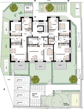 Grundstücksübersicht.jpg - 2 Zimmer Etagenwohnung zum Kaufen in Fürth