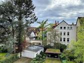 Blick von der Loggia - Etagenwohnung mit 100,00 m&sup2; in Braunschweig zur Miete