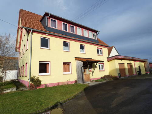 HausansichtSüdwest3.JPG - 9 Zimmer Bauernhaus, Landhaus zum Kaufen in Geislingen an der Steige