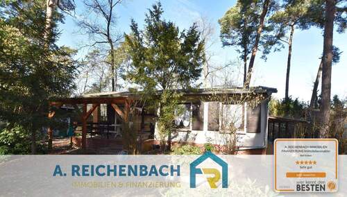 Außenansicht - Freizeitbungalow auf Eigentumsland in der Waldsiedlung Wellaune zu verkaufen!