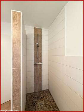 Dusche im Bad Wohnung Erdgeschoss - 
