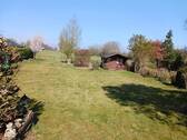 Garten Ansicht.jpg - FELDRANDLAGE!!! Wohnen im Grünen: Traumhafter Bungalow mit Ausbaureserve